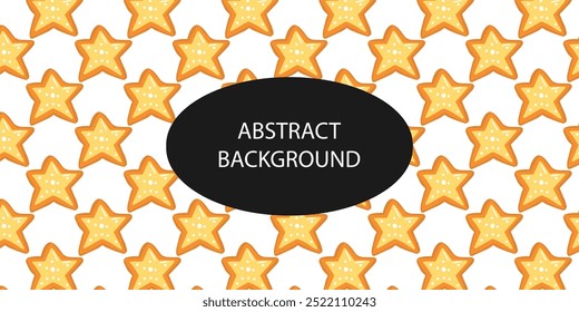 christmas cookies pattern background design stock