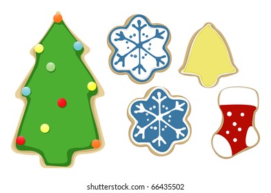 Christmas cookies set