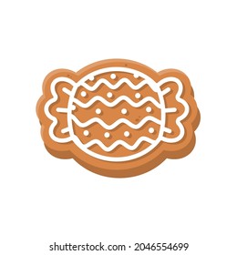 Christmas cookies. Sweet Bread for Kids at Christmas