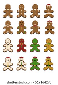 Christmas cookies Use decorative designs on Christmas.