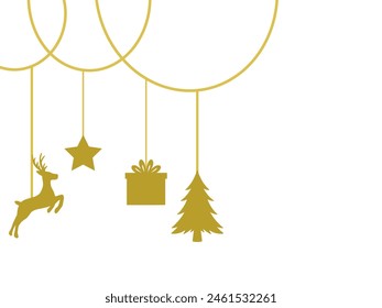 Weihnachtsmusiken Eckrand Hintergrund für Dekoration