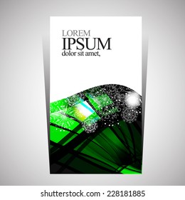 Christmas cover design template