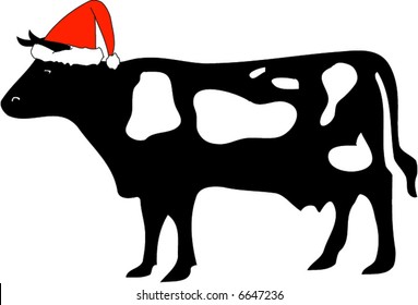 Weihnachtskuh