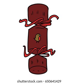 christmas cracker cartoon