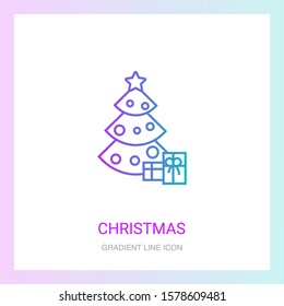 christmas creative icon. From New Year icons collection. Isolated christmas sign.