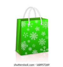 Christmas Creen Shopping Bag