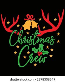 "Christmas crew" EPS Vector File