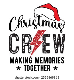 Christmas crew making memories together