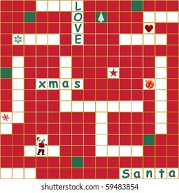 Christmas Crossword Puzzle Imagenes Fotos De Stock Y Vectores Shutterstock