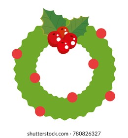 christmas crown decorative icon