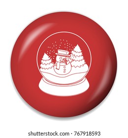 christmas crystal icon