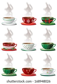 christmas cups