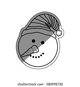 Christmas cute cartoon icon vector illustration graphic design