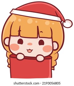 christmas cute cartoon kawaii drawing chibi