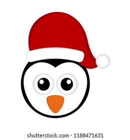 Christmas cute penguin avatar
