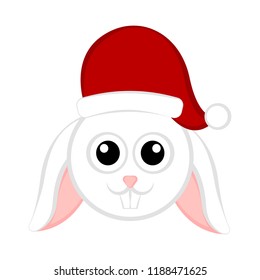 Christmas cute rabbit avatar