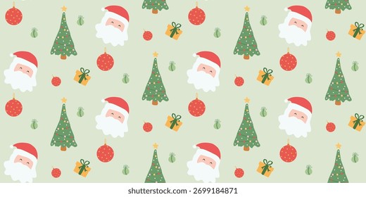 Navidades lindo patrón sin fisuras. Coqueta de Navidad retro. Antiguas elegante fondo de moda. Perfecto para la tela, Fondo de pantalla, decoración, envoltura