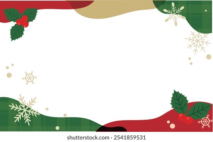 Christmas cute vector illustration background material
