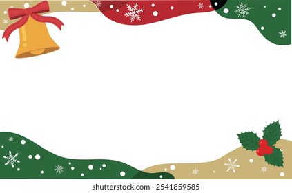 Christmas cute vector illustration background material