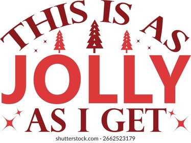 Diseño lindo de la camiseta del Vector de las Navidades