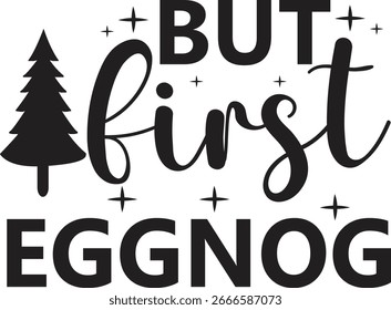 Weihnachten niedlichen Vektor T-Shirt-Design 