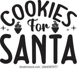 Diseño lindo de la camiseta del Vector de las Navidades 