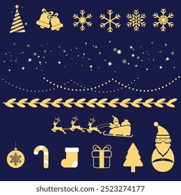 christmas day blackground blue with space for text