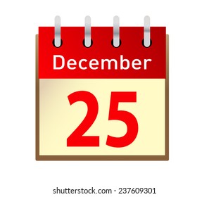 christmas day calendar 