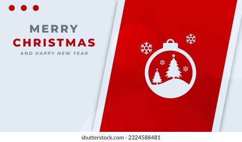 Christmas Day Celebration Vector Design Illustration for Background, Poster, Banner, Advertising, Greeting Card