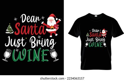 Christmas day custom T shirt Design.