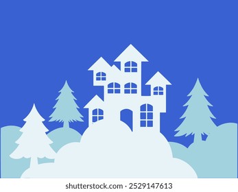 Christmas Day Decoration Background illustration
