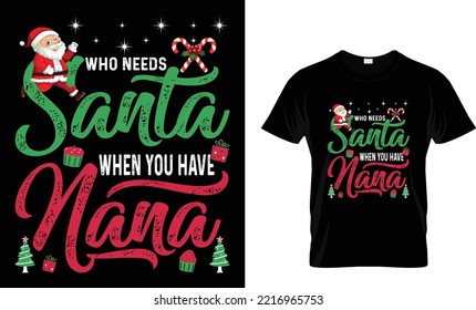 Christmas day editable vector typography t-shirt design...