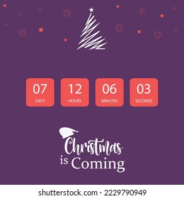 Christmas Day Reminder Posts. Instagram post template. Social media creation