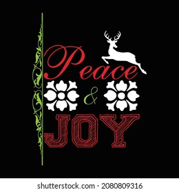 Christmas Day T Shirt Design And Vector Illustration. 