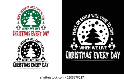 Christmas Day T shirt,Bag,Mug,Sticker Design