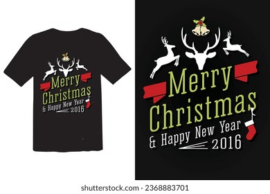 Christmas day Tshirt Design vector  using