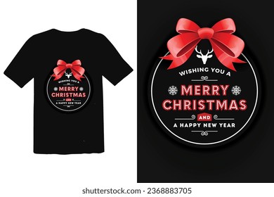 Christmas day Tshirt Design vector  using