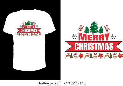 Vector de diseño de camisetas de Navidad