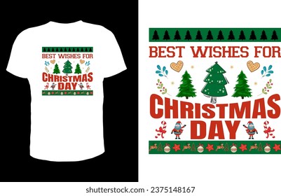Vector de diseño de camisetas de Navidad