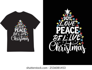 Christmas day t-shirt design vector