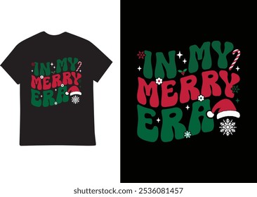 Christmas day t-shirt design vector