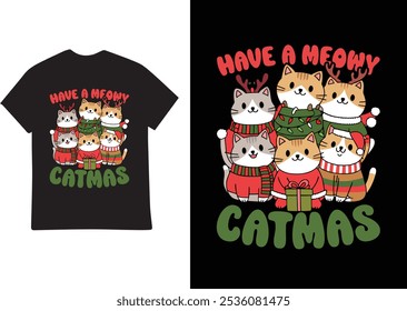 Christmas day t-shirt design vector