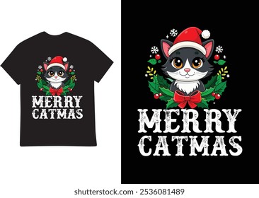 Christmas day t-shirt design vector