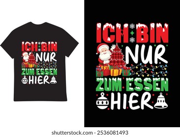 Christmas day t-shirt design vector