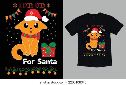 Christmas Day Typography and Graphic T shirt Design