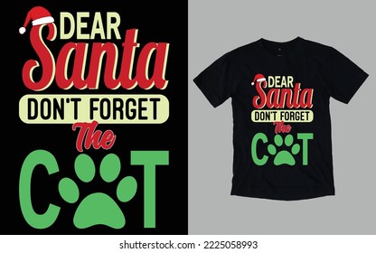Christmas Day Typography and Graphic T-shirt Design