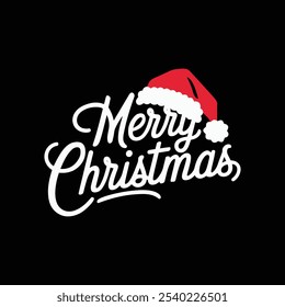 Artes vectoriales y diseño de tipografía del día de las Navidades