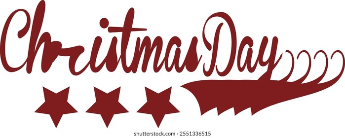 Christmas Day vector design art