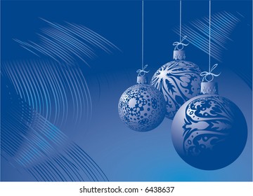 Christmas decoration #5. Vector illustration