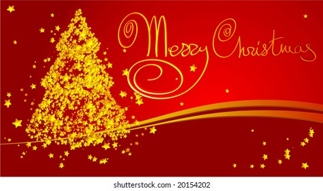 Christmas decoration #50. Vector.